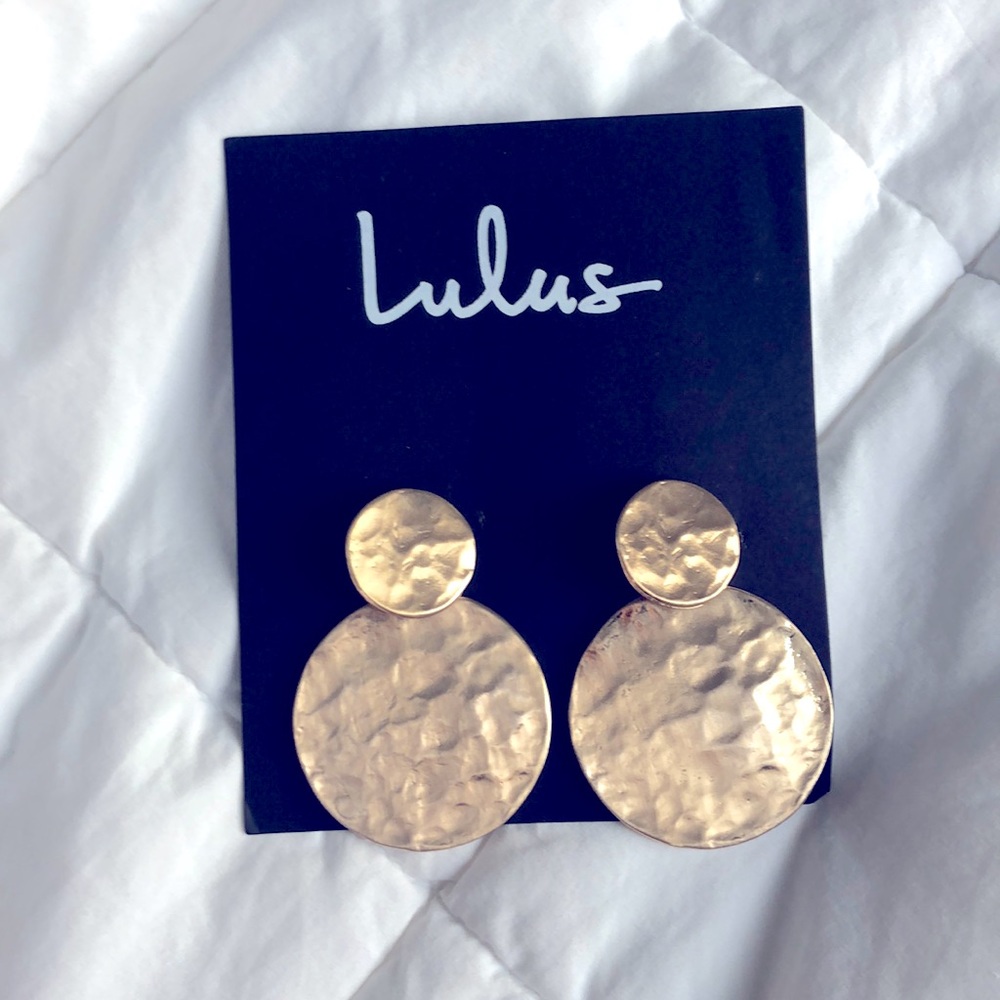 Lulu gold earrings